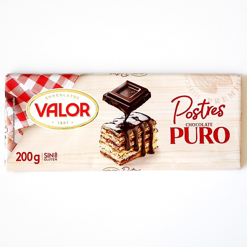 バロール　デザート　チョコレート　ピュア　VALOR Postres Chocolate PURO