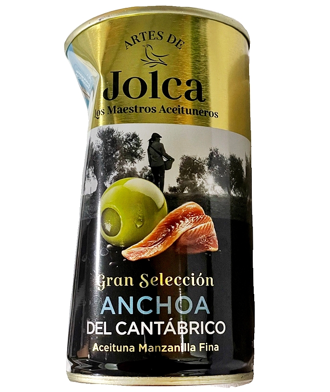Jolca ANCHOA DEL CANTÁBRICO CANTABRICO　オリーブのカンタブリア産アンチョビ詰め缶詰