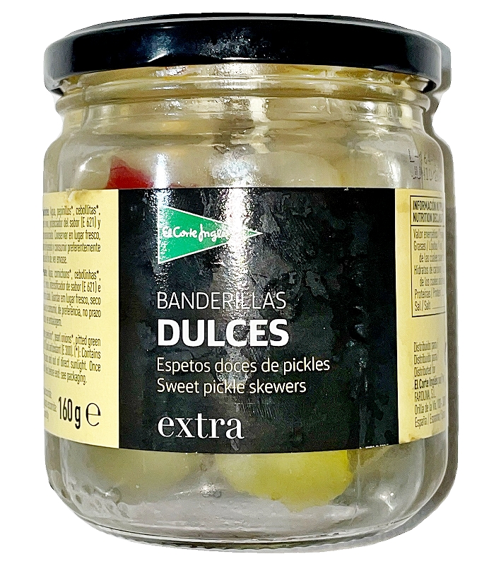 エル・コルテ・イングレス　バンデリージャ　ピクルス　El Corte Inglés Banderillas dulces