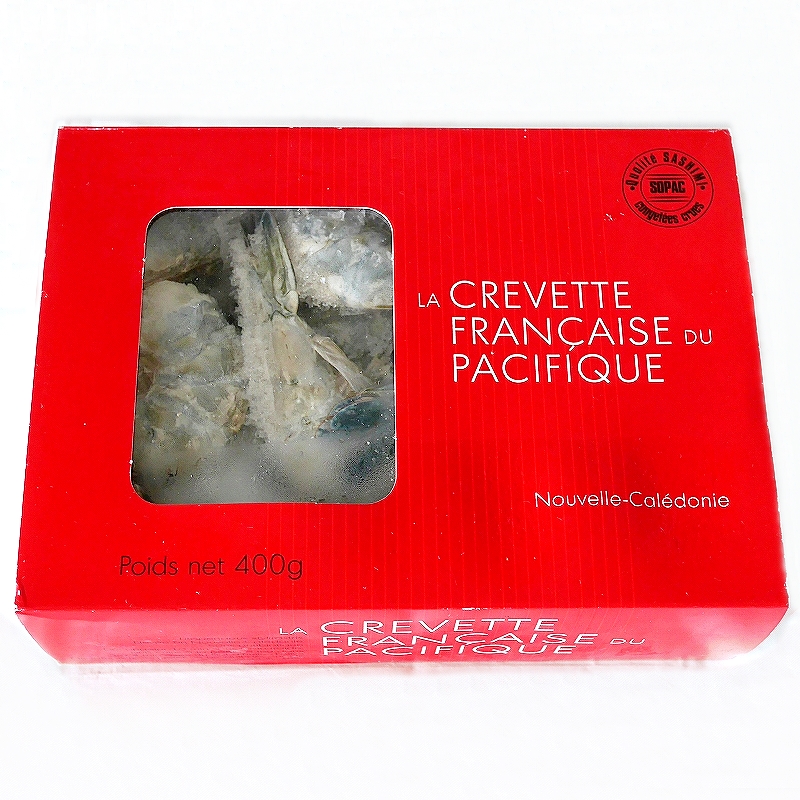 LA CREVETTE FRANÇAISE DU PACIFIQUE　冷凍天使の海老　冷凍生エビ　400g