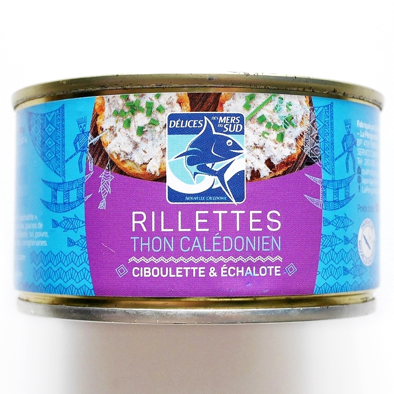 Délices des mers du sud RILLETTES THON CALEDONIEN　まぐろのリエット缶詰