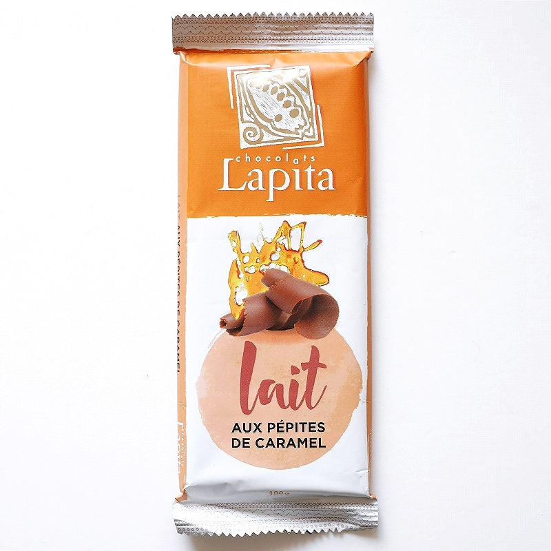 Lapita lait AUX PÉPITES DE CARAMEL　ラピタ　キャラメルチップ入りミルクチョコレート