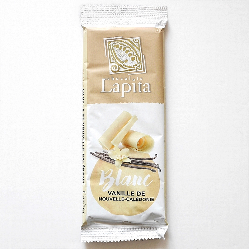 Lapita Blanc VANILLE　ラピタ　ニューカレドニア産バニラ入りホワイトチョコレート