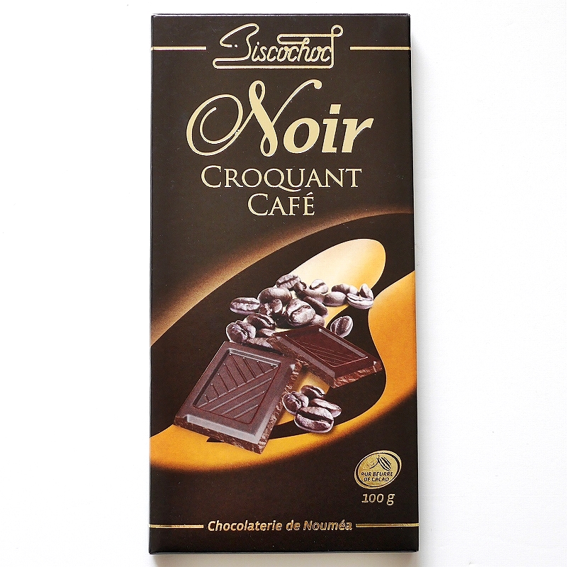 Biscochoc Noir CROQUANT CAFÉ　ビスコショック　ノワール　コーヒーチップ入りダークチョコレート