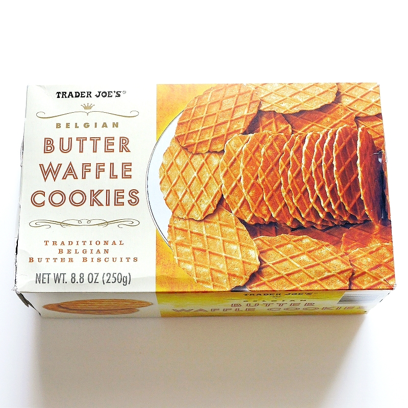 トレーダージョーズ　バターワッフルクッキー　Trader Joe's Butter Waffle Cookies