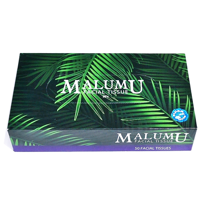 MALUMU FACIAL TISSUE　フェイシャルティッシュ　箱ティッシュ　ボックスティッシュ　50枚入り