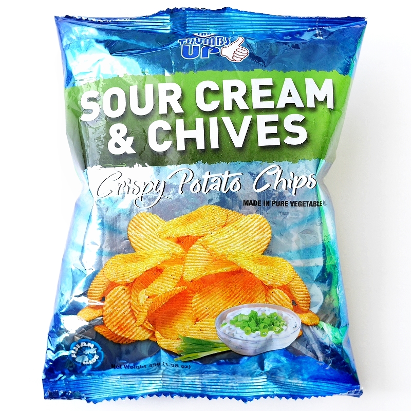 fmf Thumbs Up SOUR CREAM & CHIVES 45g　サムズアップ　サワークリーム＆チャイブ