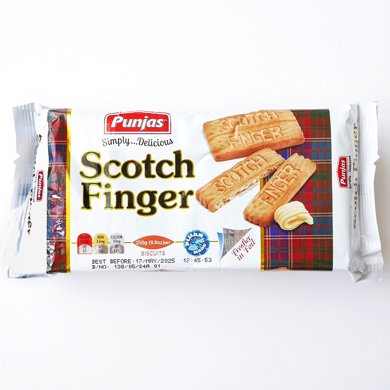 Punjas Scotch Finger 250g　スコッチフィンガービスケット　クッキー