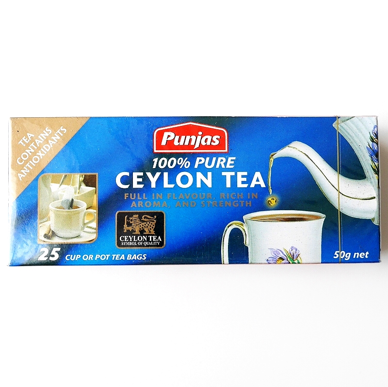 Punjas 100% PURE CEYLON TEA　セイロンティー　ティーバッグ　25個