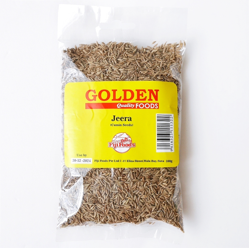 Fiji Foods GOLDEN Jeera (Cumin Seeds) 100g　ゴールデン　クミンシード　