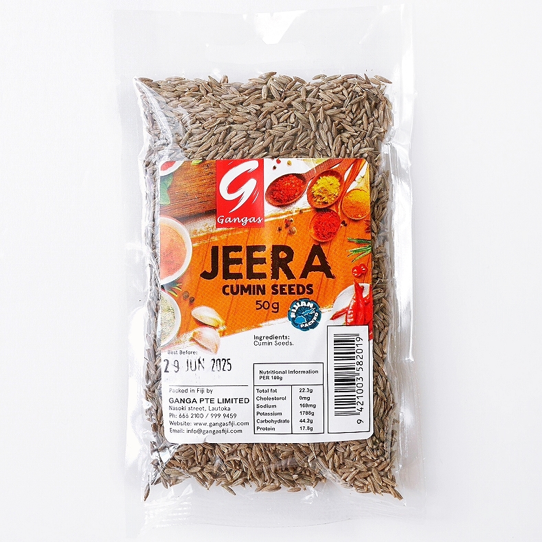 Gangas JEERA CUMIN SEEDS 50g　ジーラ　クミンシード