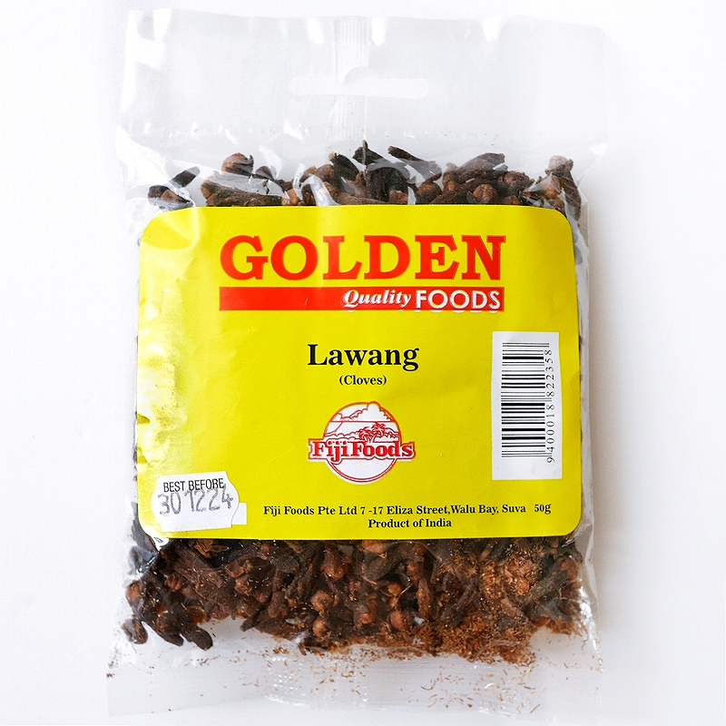 Fiji Foods GOLDEN Lawang (Cloves) 50g　フィジーフーズ　ゴールデン　クローブ