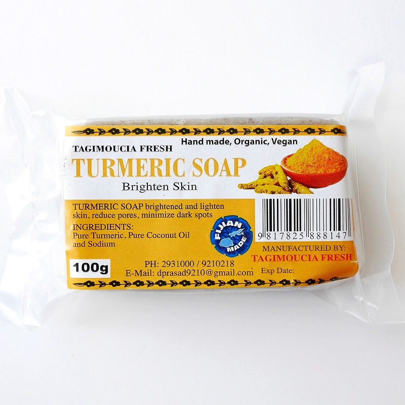 Tagimoucia Fresh TURMERIC SOAP　タンギモウジアフレッシュ　ターメリックソープ