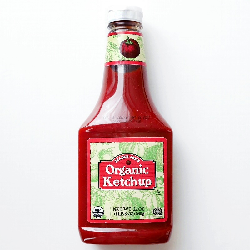 トレーダージョーズ　オーガニックケチャップ　Trader Joe's Organic Ketchup 680g