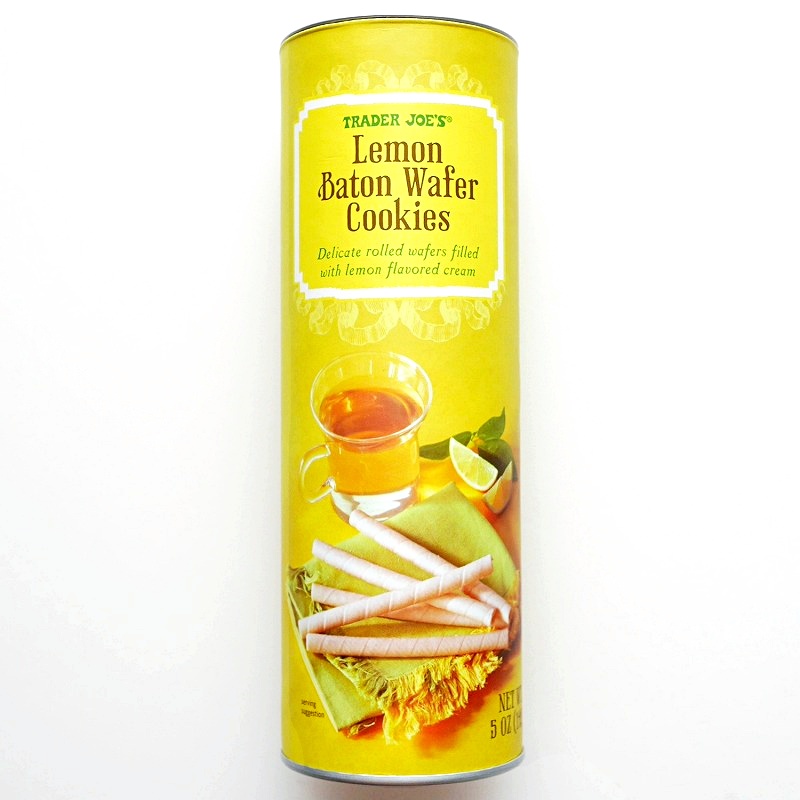 トレーダージョーズ　レモンバトン　ワッファークッキー　TRADER JOE'S Lemon Baton Wafer