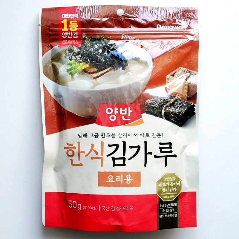 Dongwon　ドンウォン　ヤンバン　韓食キムカル海苔　料理用　韓国海苔ふりかけ　50g