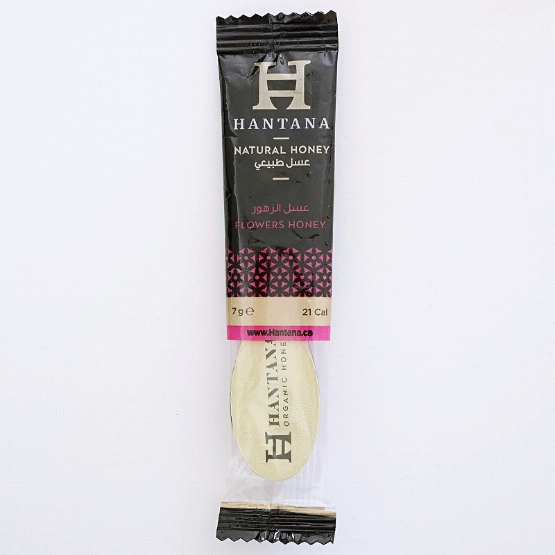 HANTANA NATURAL HONEY FLOWERS HONEY++ 7g　スプーンナチュラルハニーフラワーハニー