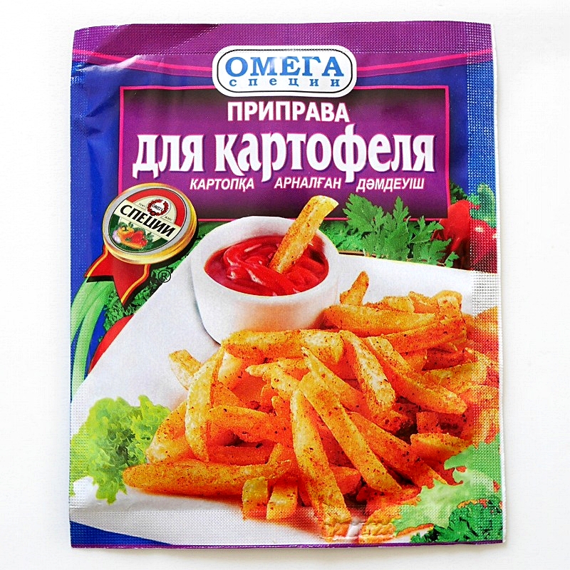 オメガスパイス　ジャガイモ用調味料　OMEGA ПРИПРАВА для картофеля