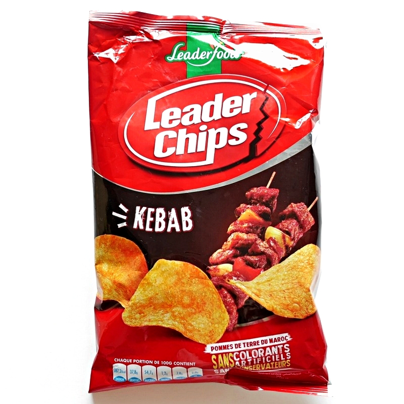 リーダーチップス　ケバブ味　ポテトチップス　Leader Food Leader Chips KEBAB