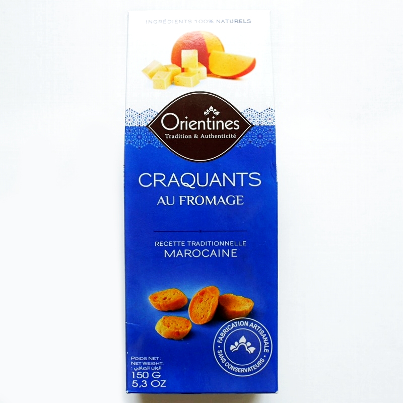 orientines チーズクッキー モロッコ CRAQUANTS AU FROMAGE MAROCAINE