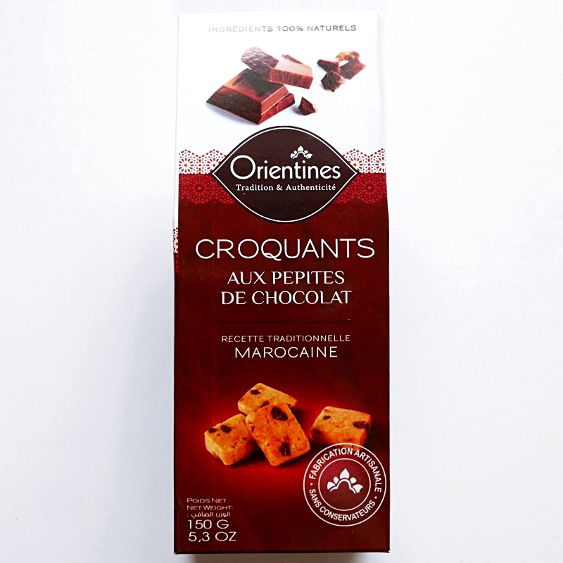 orientines チョコチップクッキー モロッコ CROQUANTS MAROCAINE