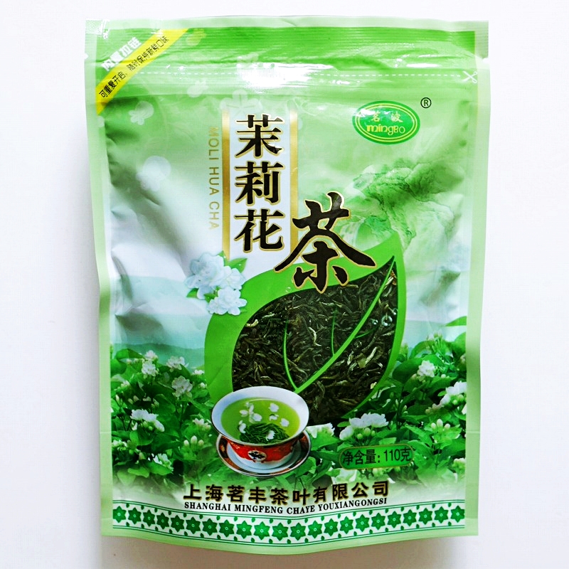 茗波　mingBO　茉莉花茶　ジャスミンティー　ジャスミン茶　MOLI HUA CHA　110g