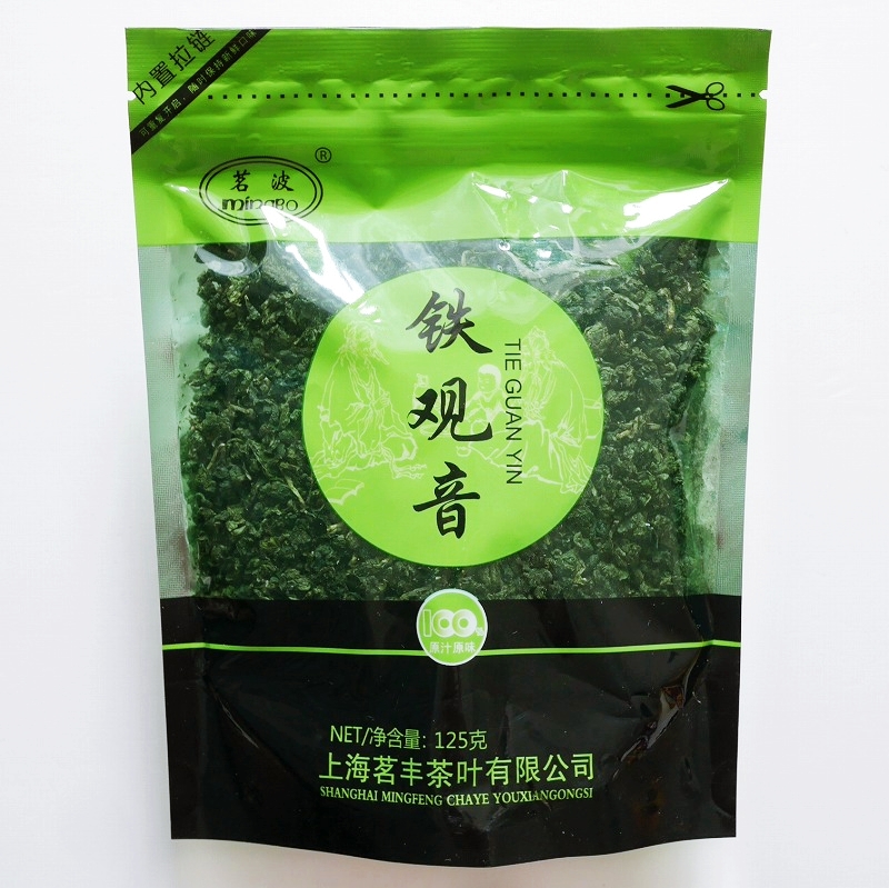茗波　mingBO　鉄観音茶　TIE GUAN YIN　125g