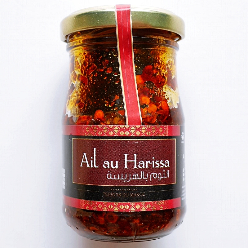 DAR TOUMA Ail au Harissa　ハリッサ入りにんにく　100g