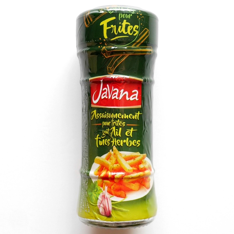 Javana Assaisonnement pour Frites　フライドポテト用調味料　にんにくとハーブ味