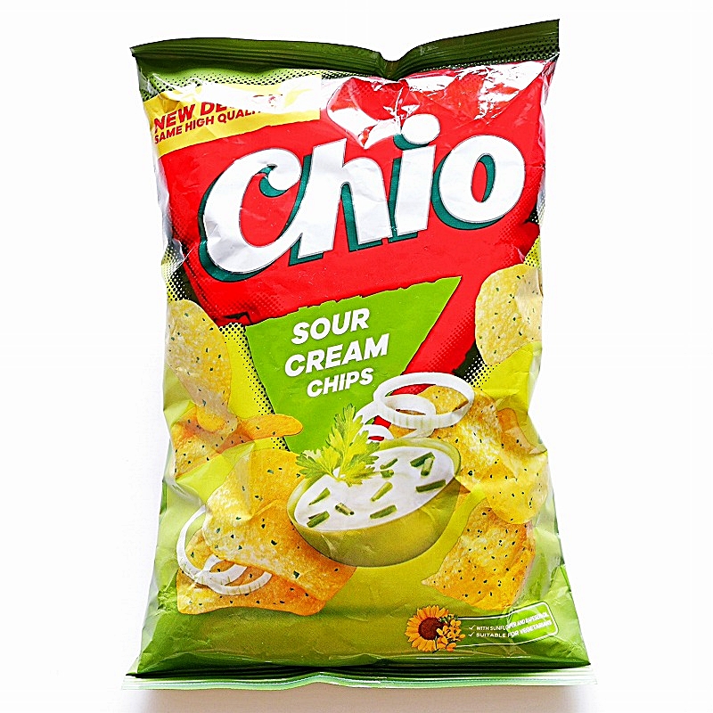 Chio SOUR CREAM CHIPS　サワークリームチップス　ポテトチップス