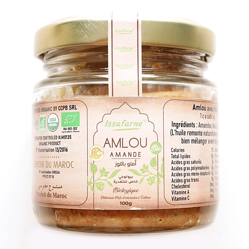 Issafarne AMLOU AMANDE　アムルー　アーモンド　100g