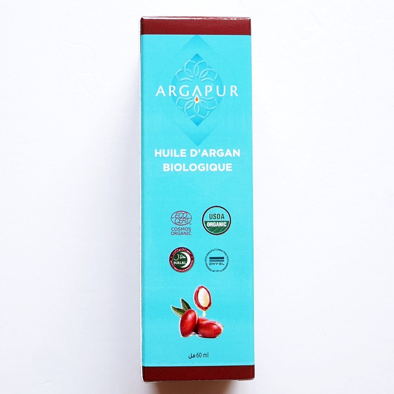ARGAPUR HUILE D'ARGAN BIOLOGIQUE　アルガプール　アルガンオイル　ビオロジック　60ml