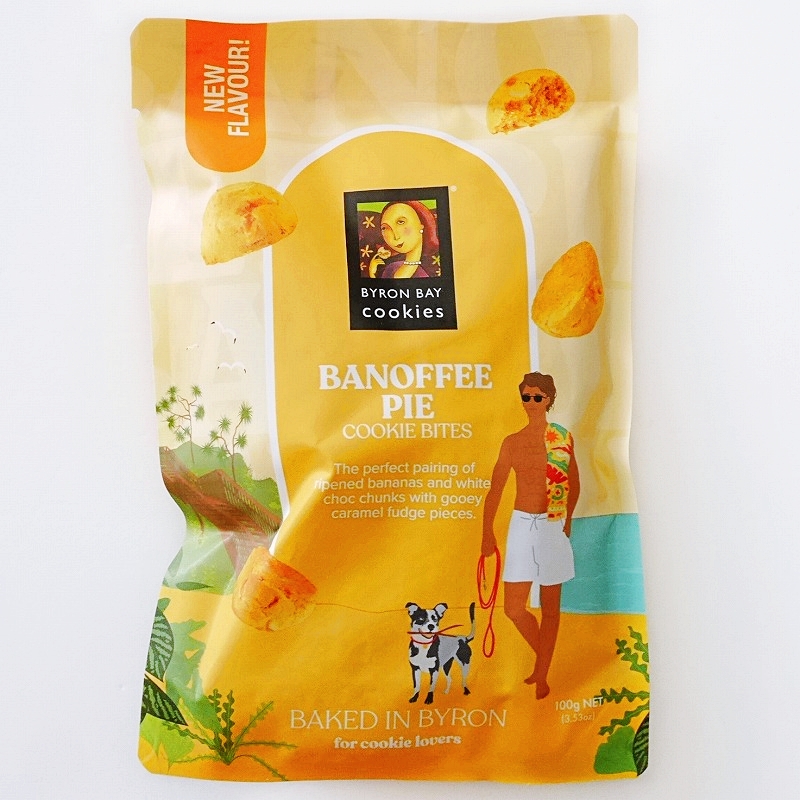 バイロンベイクッキー　バノフィーパイ　BYRON BAY cookies BANOFFEE PIE 100g
