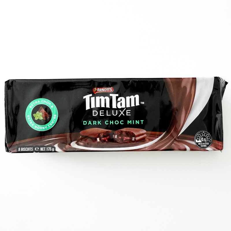 アーノッツ　ティムタム　デラックス　ダークチョコミント　ARNOTT'S Tim Tam DARK CHOC MINT