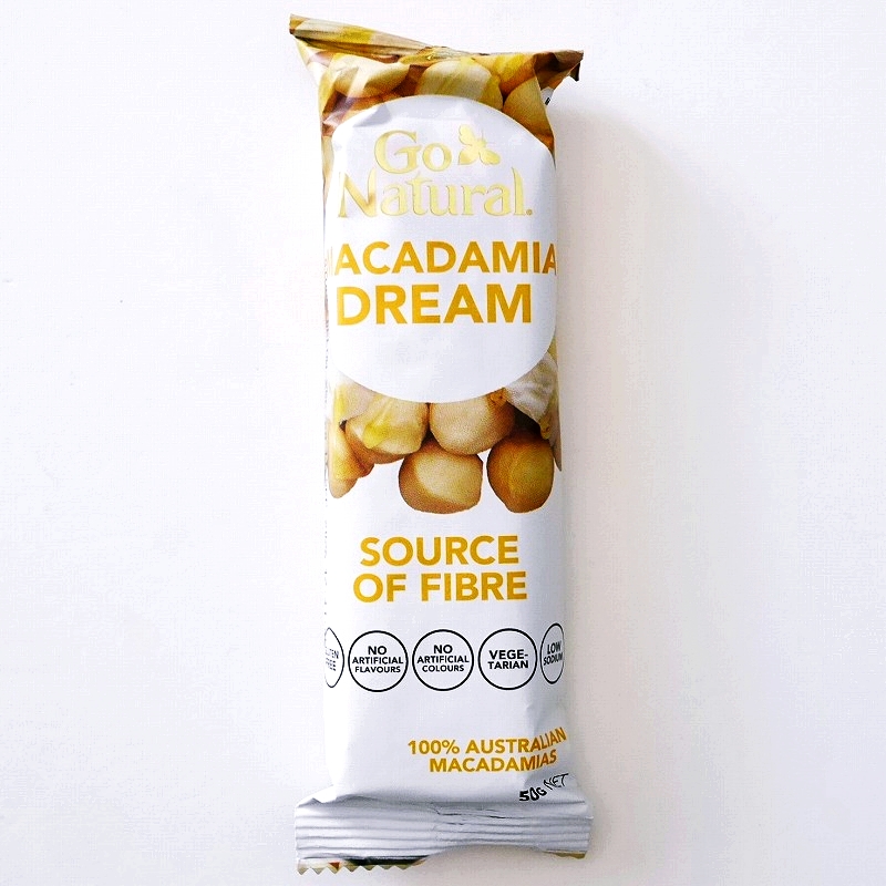 ゴーナチュラル　マカダミアドリーム　ソースオブファイバー　ナッツバー　Go Natural MACADAMIA