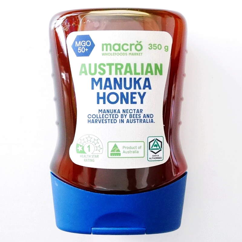 マクロ　オーストラリアンマヌカハニー　350g　MGO50+ macro AUSTRALIAN MANUKA HONEY
