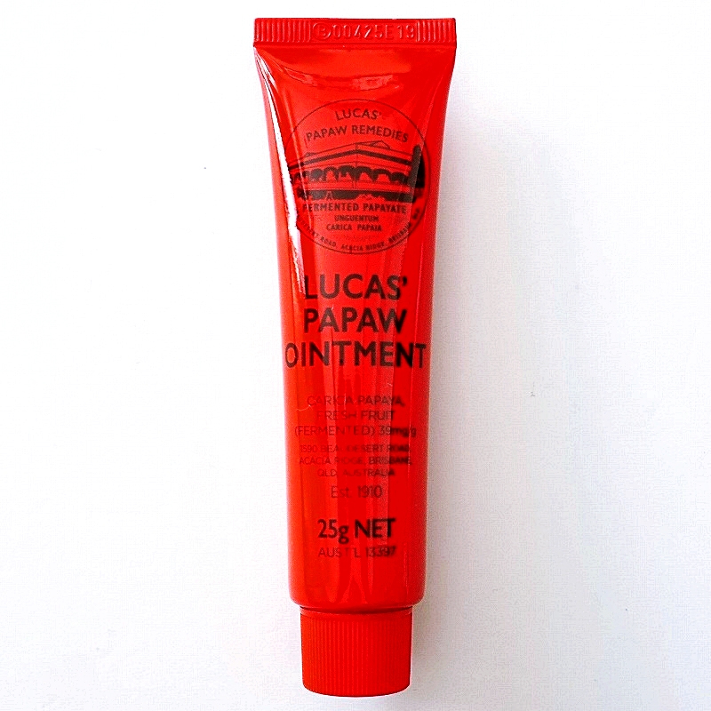 ルーカスポーポークリーム　チューブ保湿クリーム　リップクリーム　軟膏　LUCAS' PAPAW OINTMENT 25g