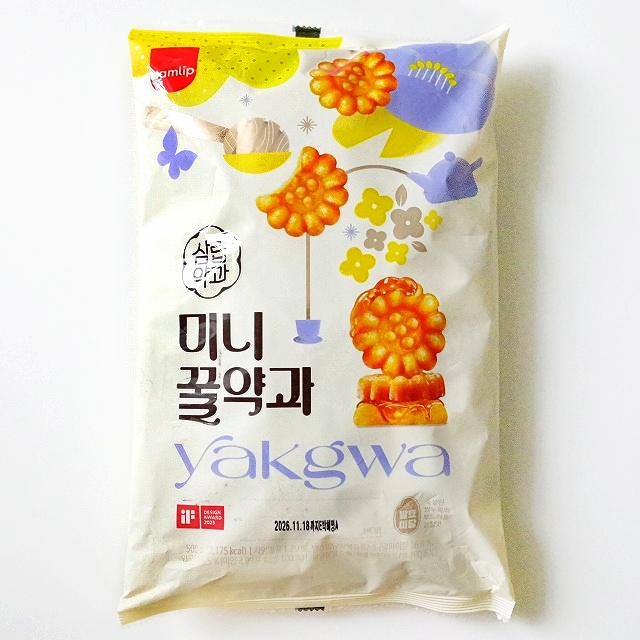 samlip　サムリプ　ミニはちみつ薬菓　ミニ薬菓　ハニーヤッカ　yakgwa　500g