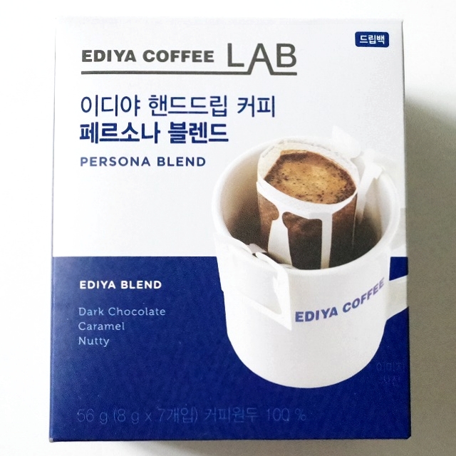 EDIYA COFFEE LAB PERSONA BLEND　イディヤコーヒー　ハンドドリップコーヒー　ペルソナブレンド