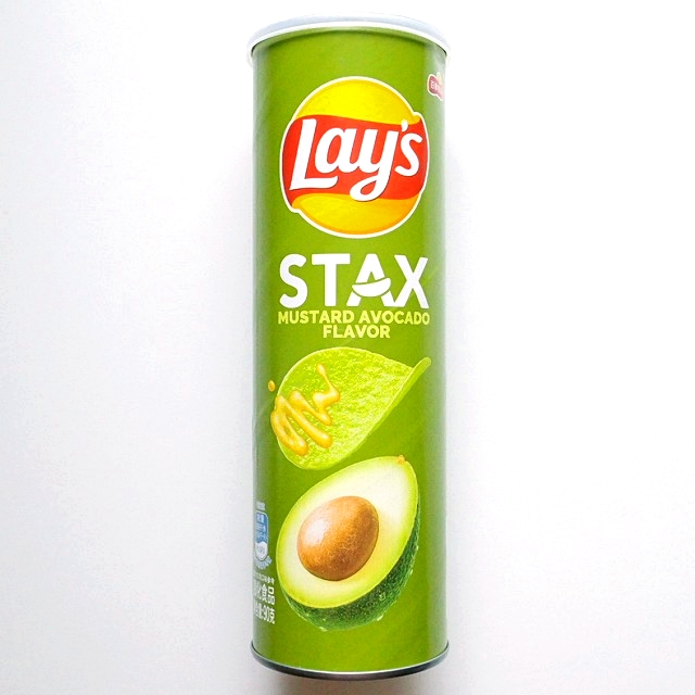 レイズ　スタックス　ポテトチップス　マスタードアボカド味　Lay's STAX