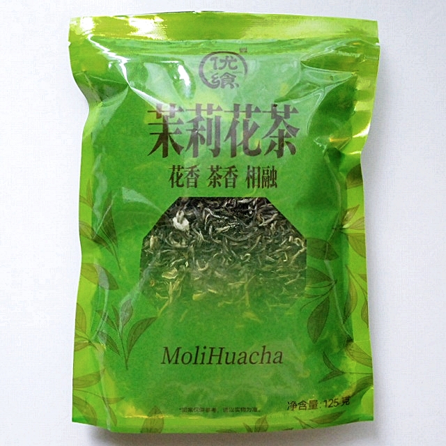 优飨　茉莉花茶　花香　茶香　相融　ジャスミンティー　ジャスミン茶　MoliHuacha　125g