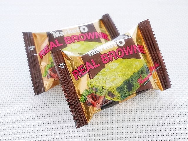 マーケットオー　リアルブラウニー　抹茶味　MarketＯ REAL BROWNIE　４個入りの口コミ