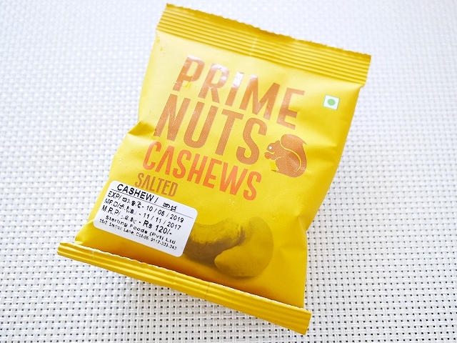 プライムナッツカシュー 塩味 カシューナッツ PRIME NUTS CASHEWS SALTED 20gの口コミ