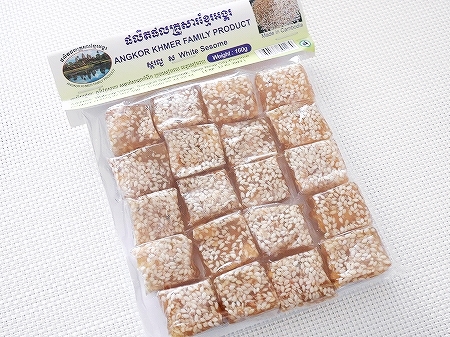 アンコールクメールファミリープロダクト ホワイトセサミ ANGKOR KHMER FAMILY 白ゴマ 160gの口コミ