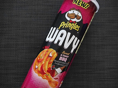 プリングルズ WAVY Pringles Sweet & TANGY BBQ ポテトチップスの口コミ