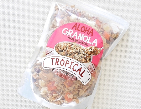 アロハグラノーラ トロピカル ALOHA GRANOLA TROPICAL 8oz 227gの口コミ