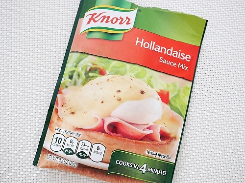 クノール オランデーズソースミックス オランデーズソースの素 Knorr Hollandaise Sauce Mixの口コミ