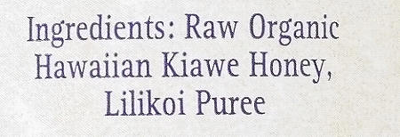 レアハワイアン　オーガニックキアヴェハニー　リリコイ　蜂蜜　RARE HAWAIIAN KIAWE 8ozの口コミ