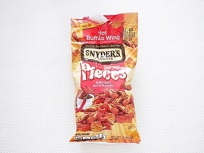 スナイダーズ プレッツェル ホットバッファローウィング SNYDER'S Pieces 92gの口コミ