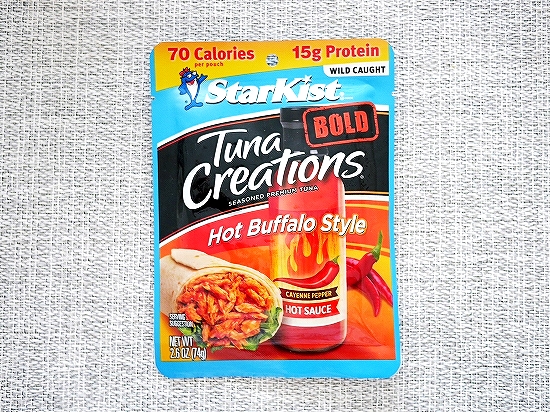 StarKist　ツナクリエーションズ　ホットバッファロー　スターキスト　Tuna Creations BOLD　袋入りの口コミ